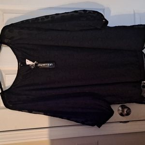 NWT Papermoon V neck blouse